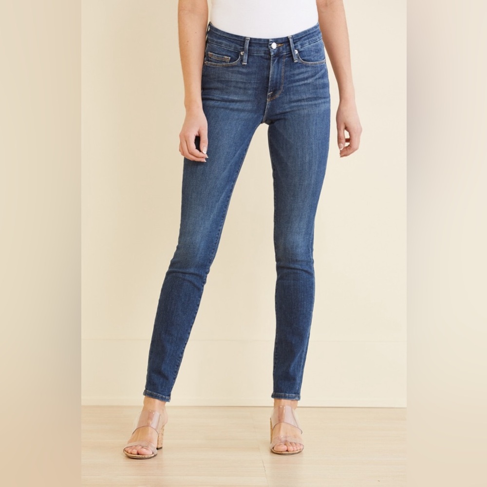 Good American Good Legs Skinny Denim Jeans Size 0